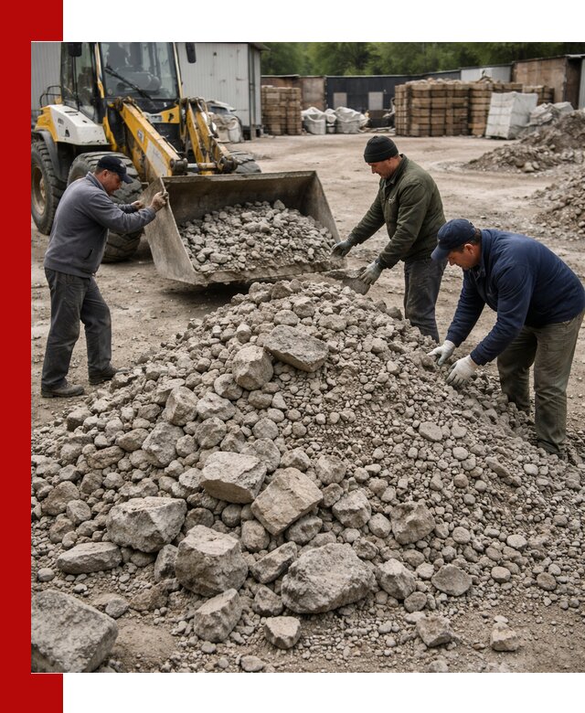 Демонтаж и вывоз бой бетона в Балаково
