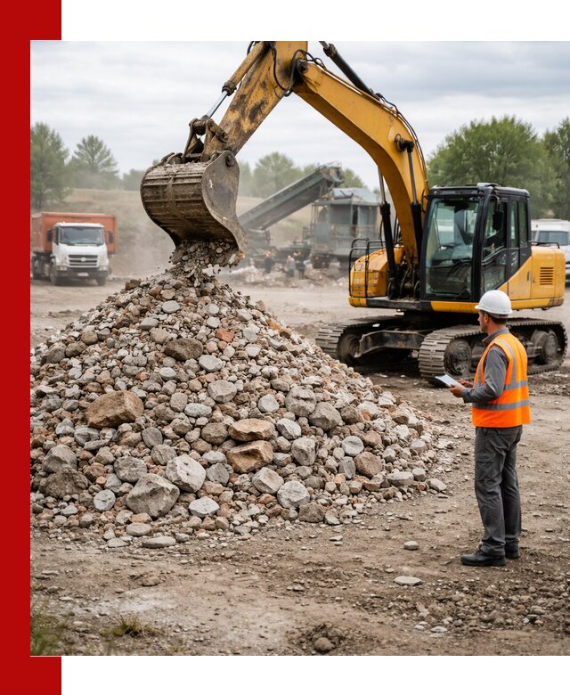 Доставка и вывоз строительного боя в Балаково