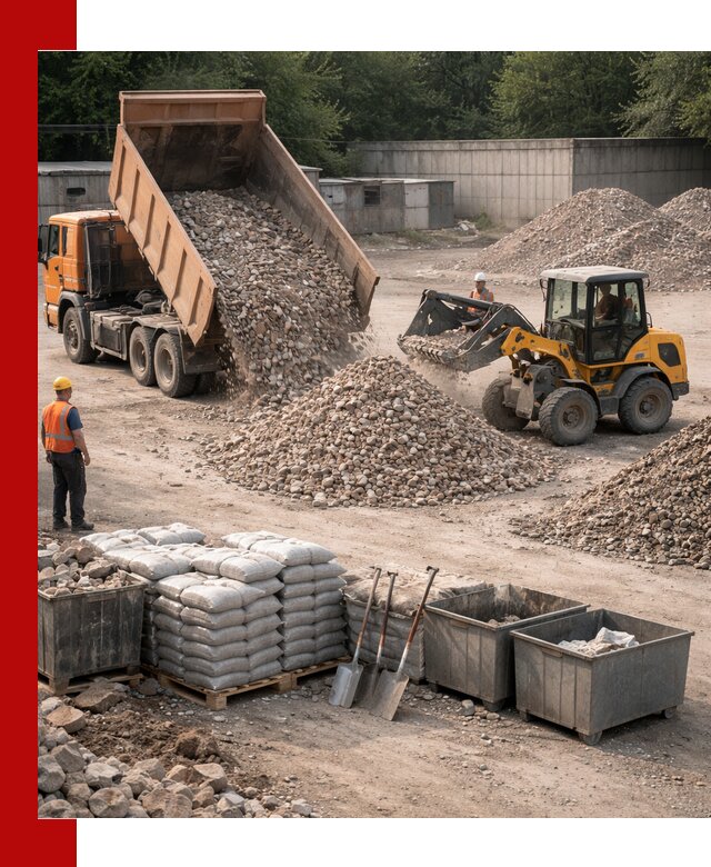 Вторичные материалы для отсыпки в Балаково — поставка и доставка