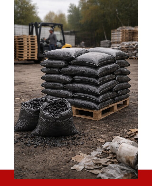 Купить уголь в мешках с доставкой в Балаково от 7633 р. | ПРОНЕРУДБлк