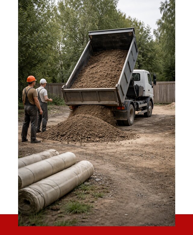 Доставка сыпучих материалов самосвалом в [cvi] от 4274 р. | ПРОНЕРУДБлк