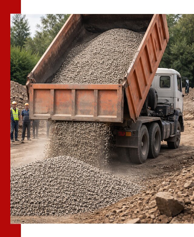 Доставка сыпучих материалов самосвалом в Балаково быстро и надежно