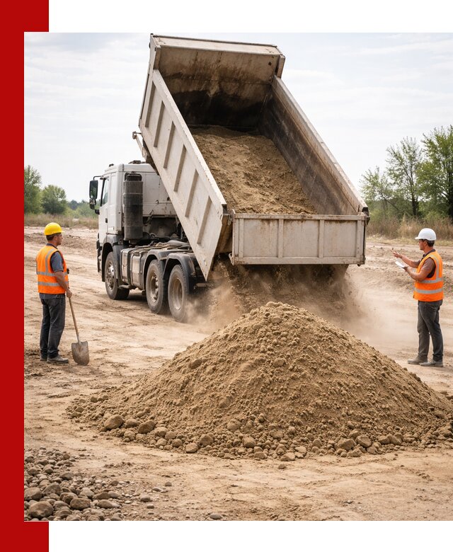 Доставка самосвалом 15 кубов в Балаково за город и по городу