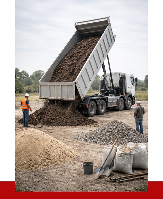 Доставка самосвалом 30 кубов в Балаково от 8650 р. | ПРОНЕРУДБлк