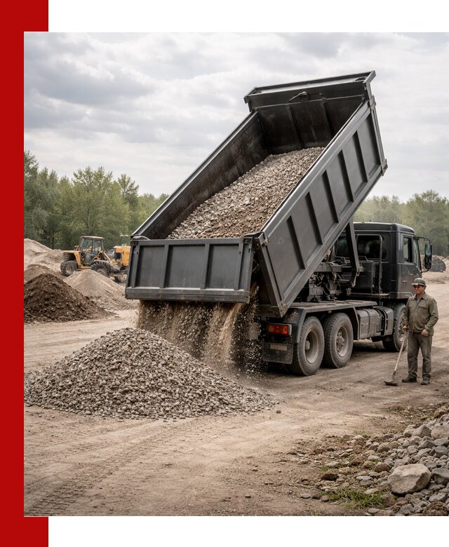 Доставка самосвалом 30 м3 по выгодным ценам в Балаково