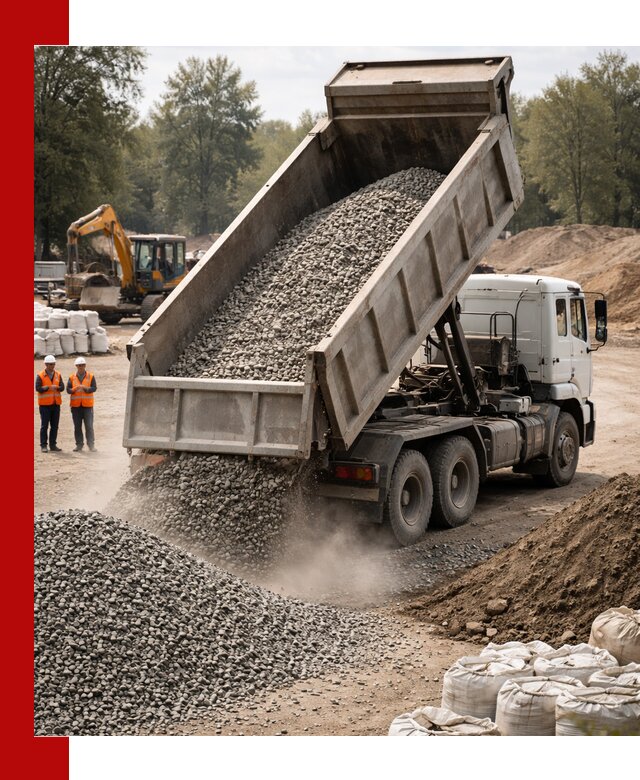 Аренда самосвала в Балаково для доставки сыпучих и нерудных материалов