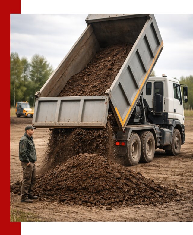 Аренда самосвала с водителем в Балаково для сыпучих грузов и навоза