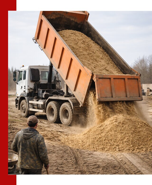Аренда самосвала 20 тонн для перевозки грузов в Балаково
