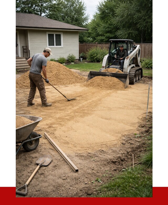 Отсыпка участка песком в Балаково, от 2544 р., ПРОНЕРУДБлк