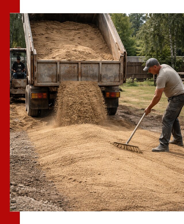 Отсыпка участка песком в Балаково быстро и качественно