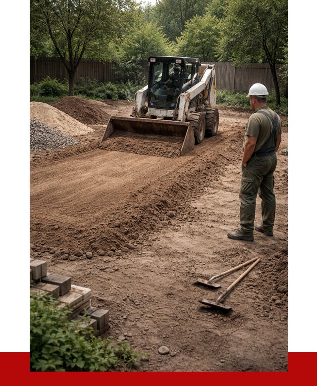 Выравнивание участка под ключ в Балаково от 3562 р. | ПРОНЕРУДБлк