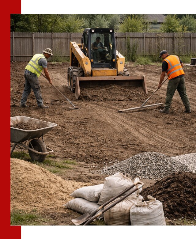 Выравнивание участка под строительство и благоустройство в Балаково